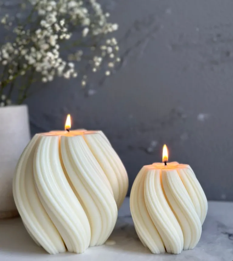 L Spiral Candle